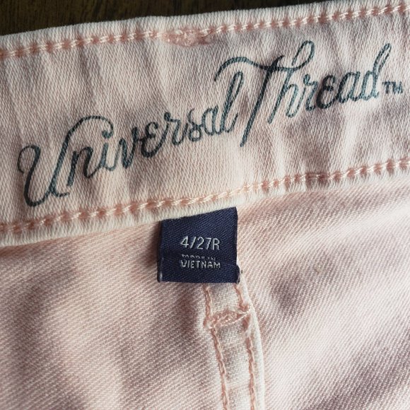 Universal Thread Pink High Rise Jeans - Picture 2 of 8